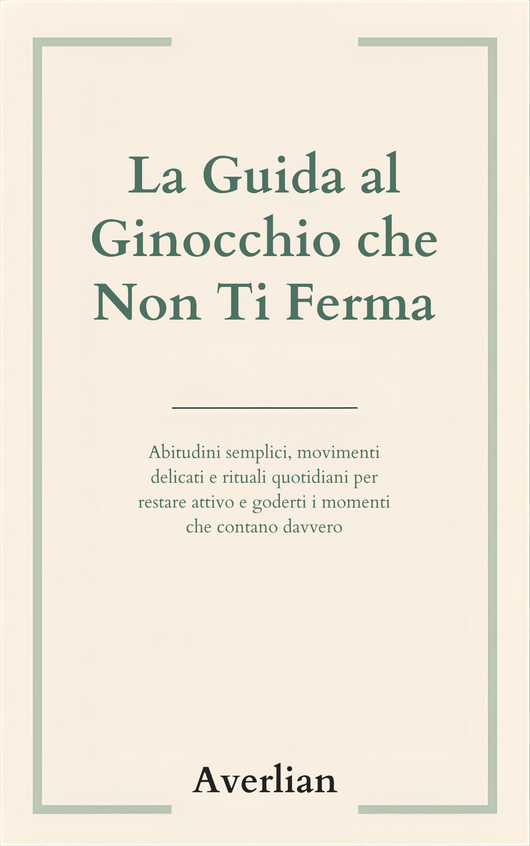 Guida Benessere Articolazioni